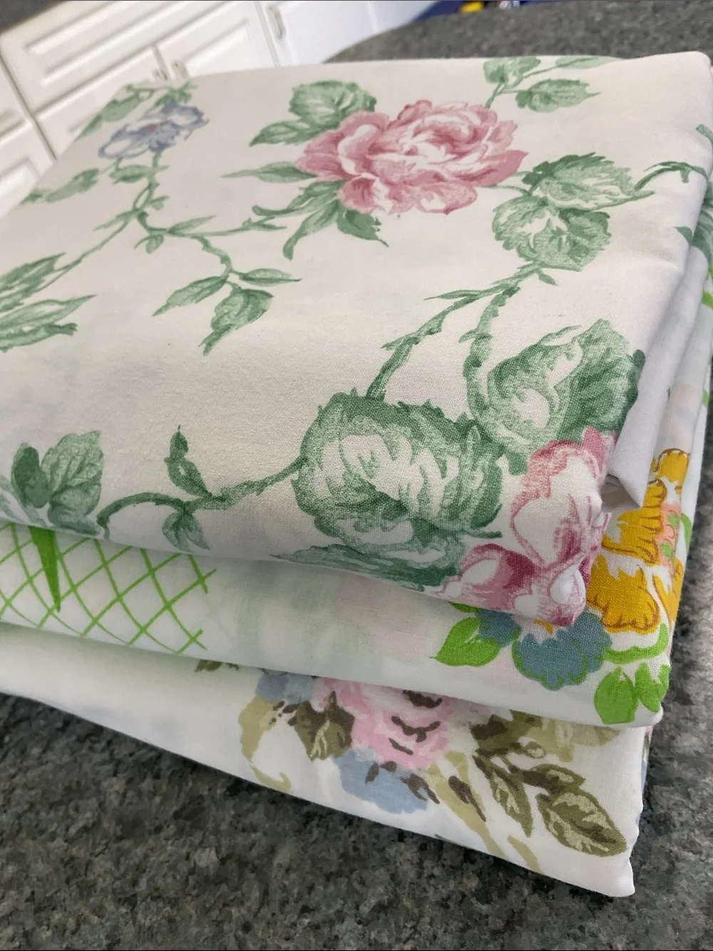 🌸 Vintage pillowcases three sets(6)